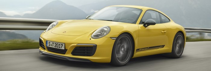 【汽车·房产】保时捷发布911 Carrera T官图 轻质高性能