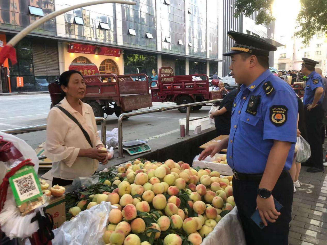 （转载）西安经开区服务居民生活，推进早市经营规范管理