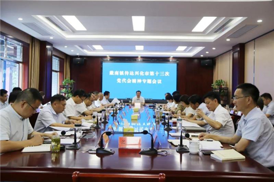 兴化市戴南镇联系实际 学习贯彻兴化市十三次党代会精神_fororder_2