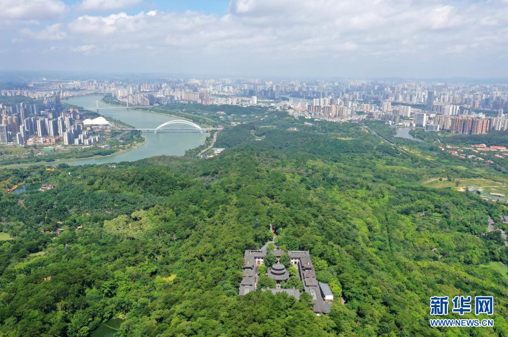 广西南宁：绿城风物夏日好 碧水青山入画来