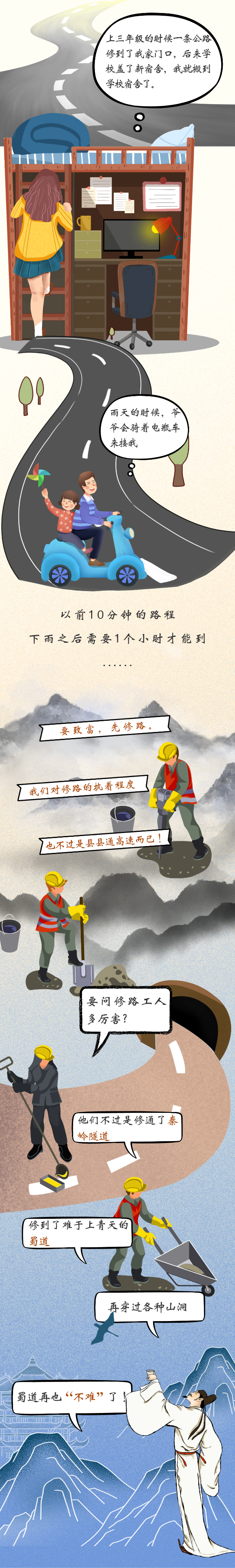 （转载）陕西的“小康”长啥样？这组漫画告诉你