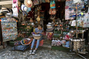 A Store on the Street of Bosnia and Herzegovina