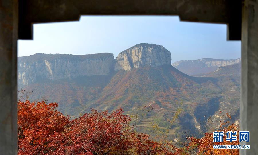 河北沙河：红叶染太行 秋景美如画