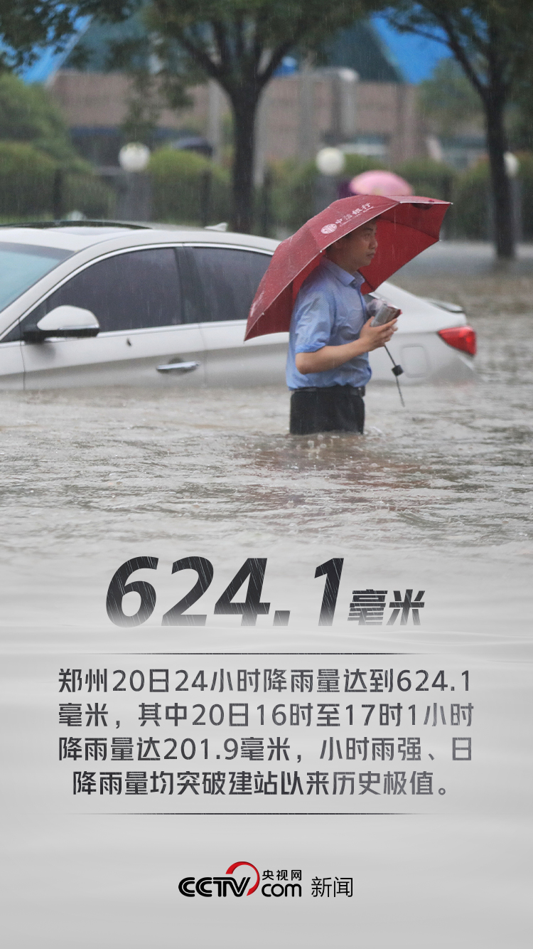 8组数据直击河南暴雨救援现场 河南，中！