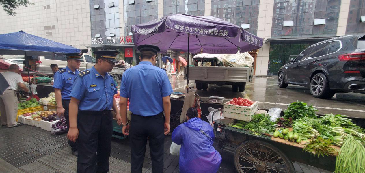 （转载）西安经开区服务居民生活，推进早市经营规范管理