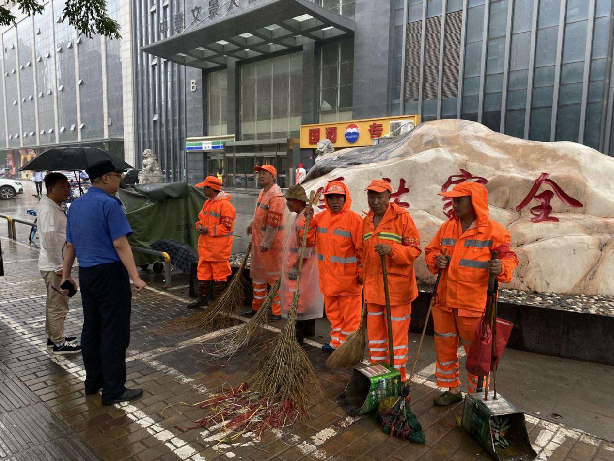 （转载）西安经开区服务居民生活，推进早市经营规范管理