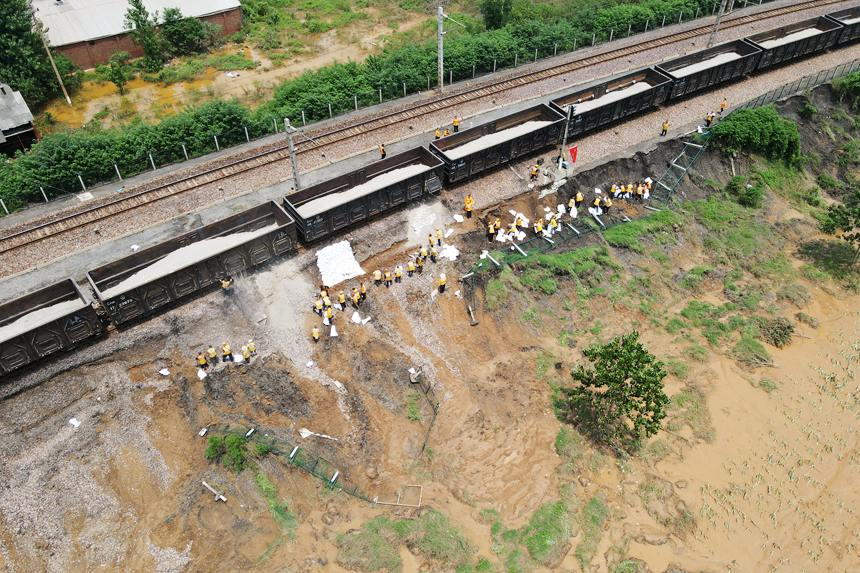 陇海铁路水害区段“重启” 全国多地途经客车恢复开行