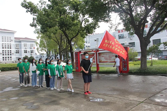 如皋市江安镇：大学生志愿者勇担使命 筑起防疫的青春长城_fororder_6