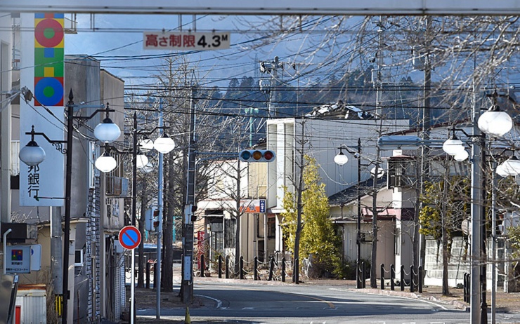 日本福岛核事故五周年 重灾区依然荒凉如鬼城