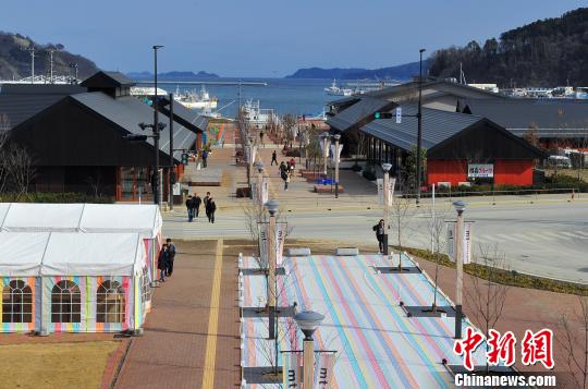 日本震灾区复兴“样板町”女川剪影