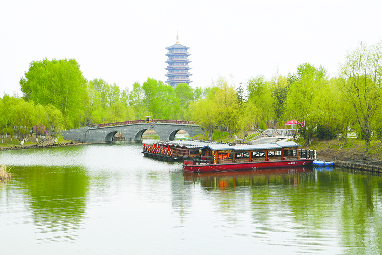 长春北湖国家湿地公园：静谧初秋 人在画中游