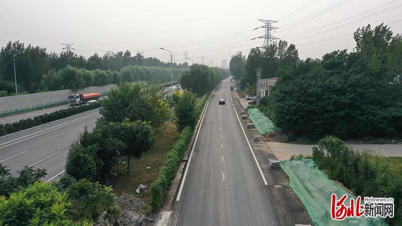 河北石家庄三环辅道贯通工程两处断点顺利打通