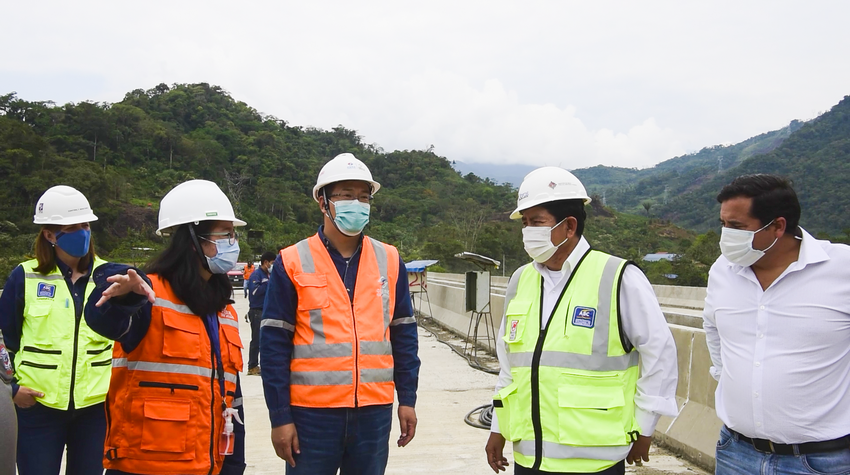 彰显央企担当 这个国家部长和媒体纷纷点赞中国电建_fororder_部长视察2