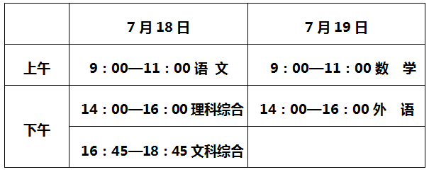 7月18日-19日考试!2020年河北中考工作安排发布