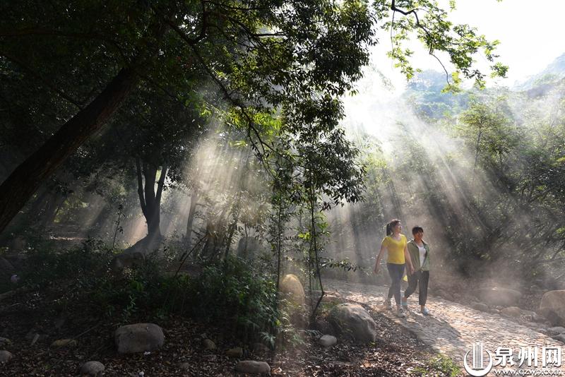 清新德化——水口镇村场村石柱自然角落