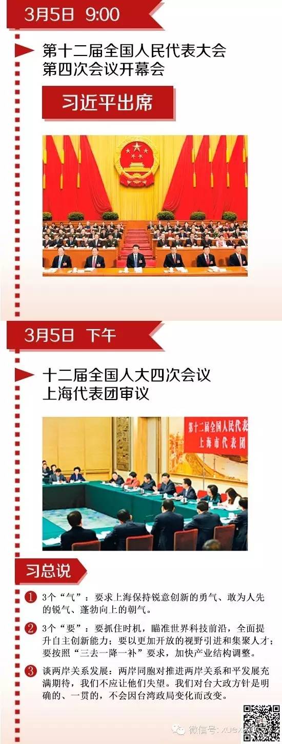 习近平两会全纪录