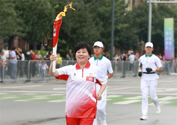 十四运会和残特奥会西咸新区站火炬传递活动圆满完成_fororder_图片4