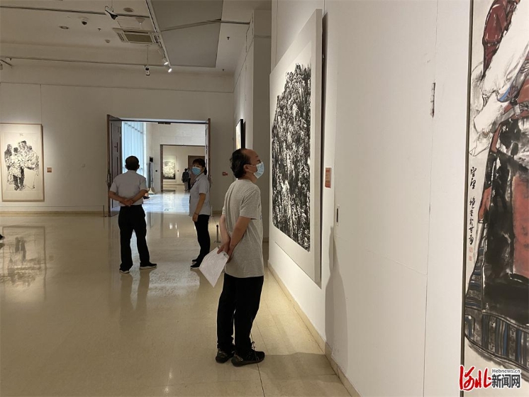 时代今朝 光辉见证——河北美术优秀作品展在石家庄美术馆展出