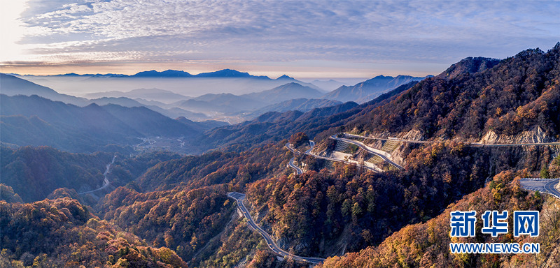 看万山红遍层林尽染 千里大别山流连忘返