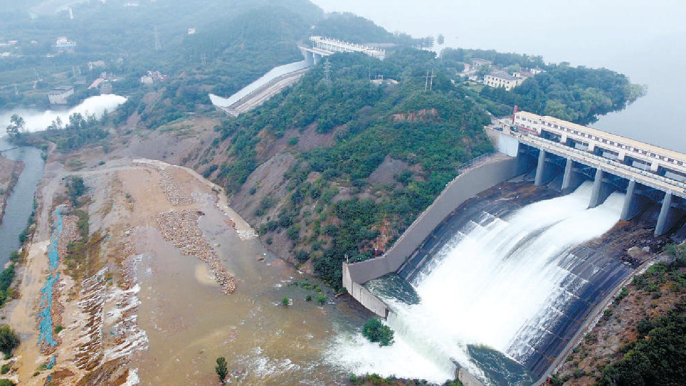 密云水库向重点河道补水