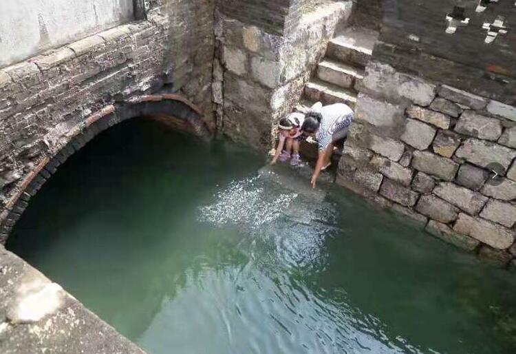 河北邯郸峰峰矿区晋祠泉再现喷涌