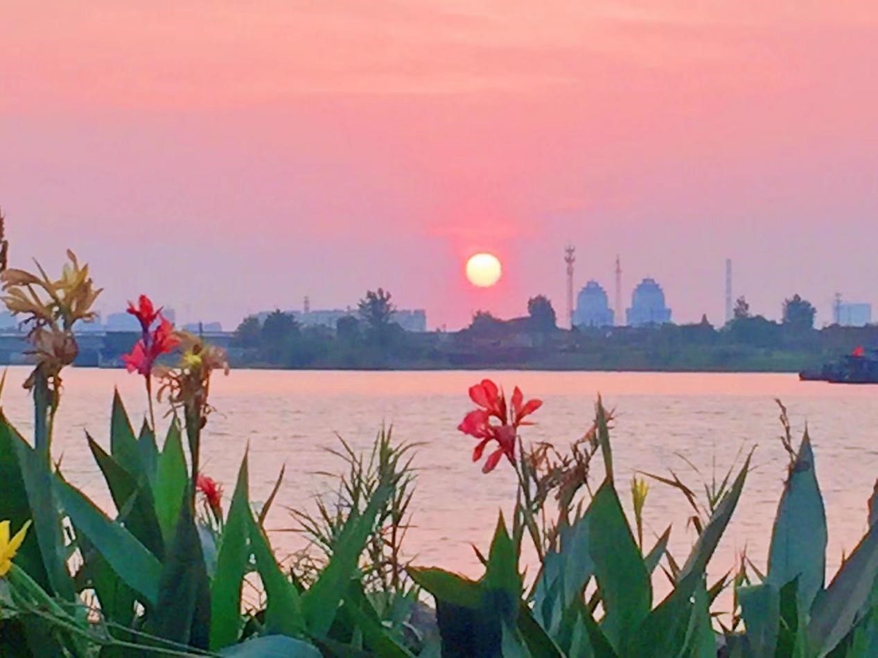 扬州江都南水北调源头：秋水长天一色 辉映初心画卷