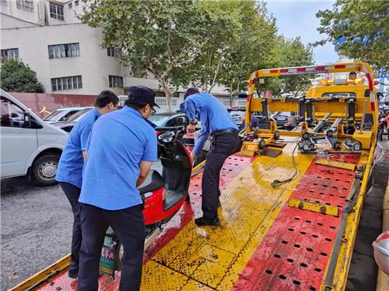 南通任港街道：多措并举 强化非机动车停车管理_fororder_图片13