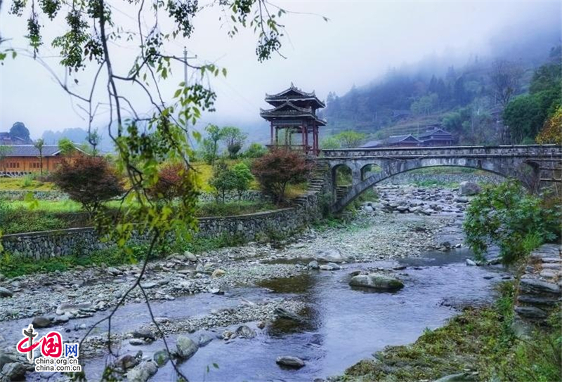 城步大寨村景美人少 真正原生态的侗族村寨