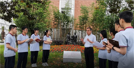 苏州张家港市沙洲中学红色基因薪火传 培根铸魂育新人_fororder_图片14