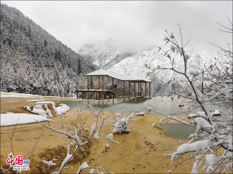 醉美之冬 漫游在黄龙的冰雪童话仙境