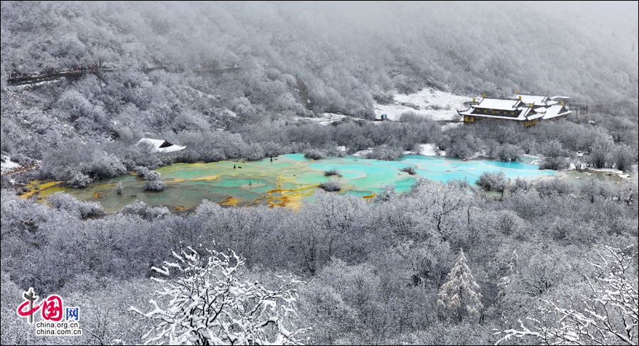 醉美之冬 漫游在黄龙的冰雪童话仙境