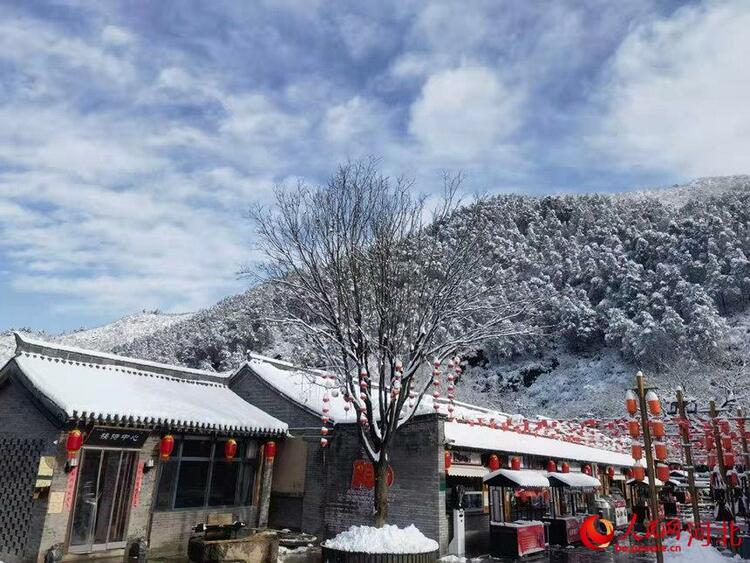 白雪皑皑银装素裹 河北各地迎来今冬“初雪”