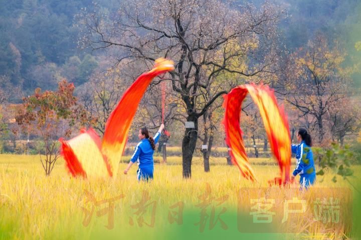 河南信阳：多彩乡村里罗城