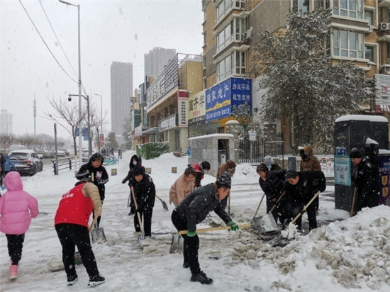 沈阳市侨联在行动：发动沈城侨界 聚力除雪破冰_fororder_侨联除雪4