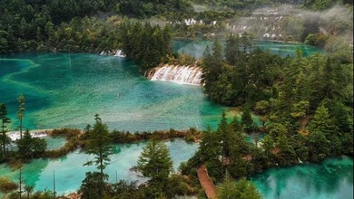 El hermoso Parque Nacional de Jiuzhaigou reabrirá completamente al público tras terremoto de 2017_fororder_W020210927575482560461