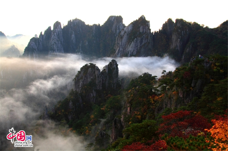 黄山：秋意依旧在 斜风细雨不须归