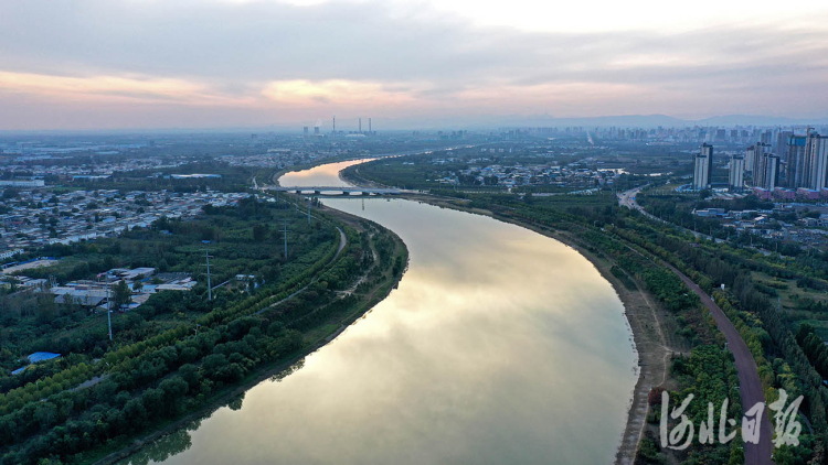 河北邢台：七里河市区段首次实现全线蓄水