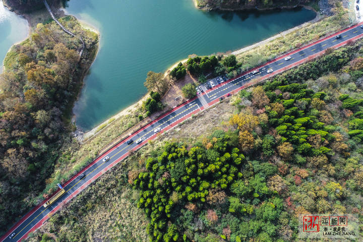 淳安：亚运自行车五彩赛道