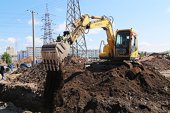 【B】【吉01】延吉市光进沟、新兴沟雨污分流工程全面开工建设