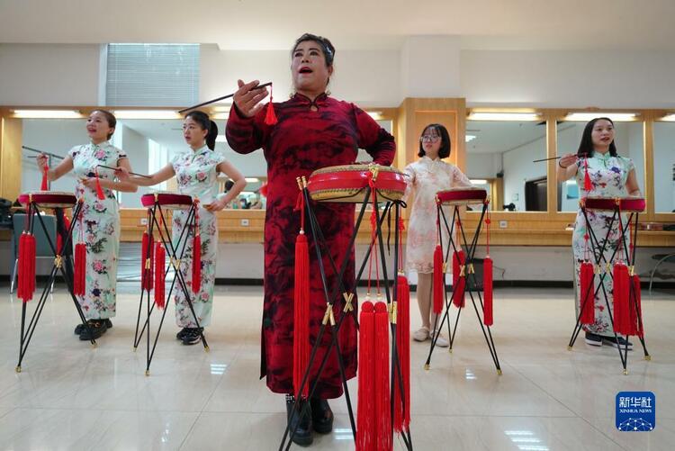 河北威县：传承梨花大鼓 感受非遗魅力