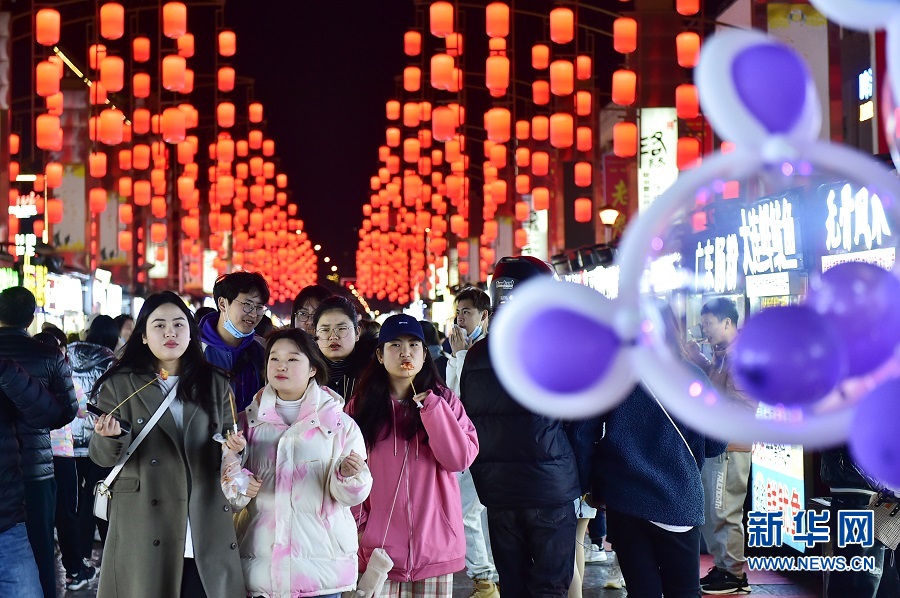 洛阳：初冬夜 赏古城