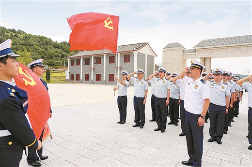 桂林市消防支队开展“初心·使命”主题党日活动