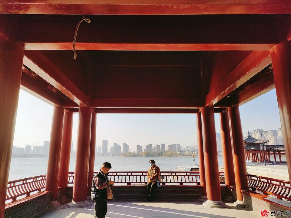 河南开封黑岗口调蓄水库：一步一景