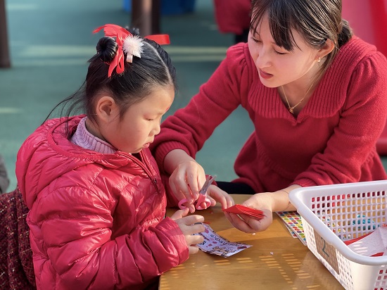 无锡市新吴区美新幼儿园红红火火迎新年 福娃乐淘淘