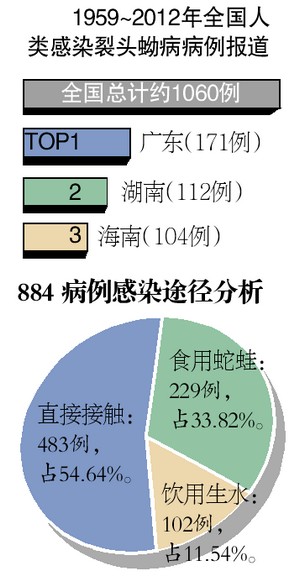 2岁男童生吞青蛙治癫痫 体内长出裂头蚴寄生虫