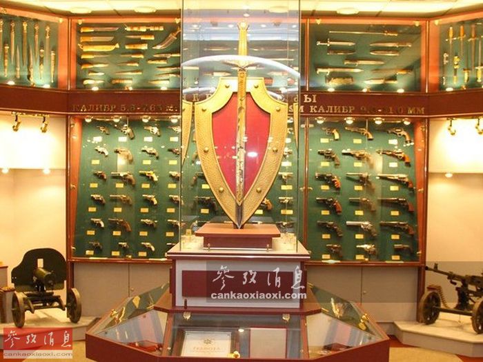 俄警察博物馆展出中国神秘民间武器