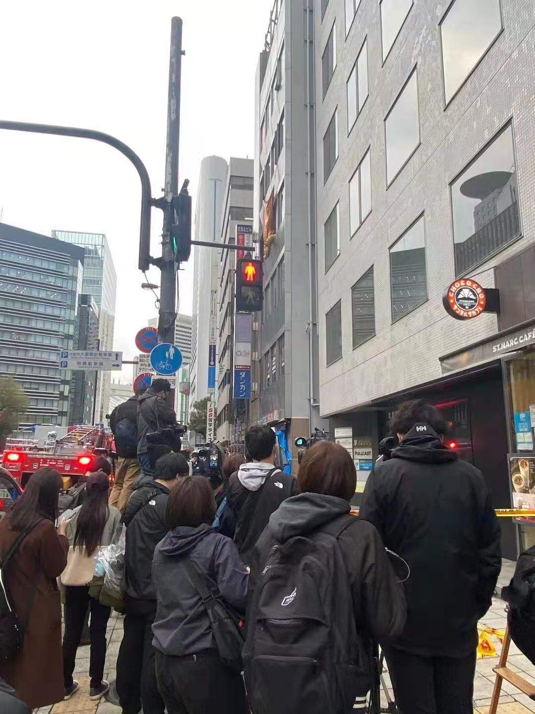 日本大阪市大楼火灾事故死亡人数升至19人