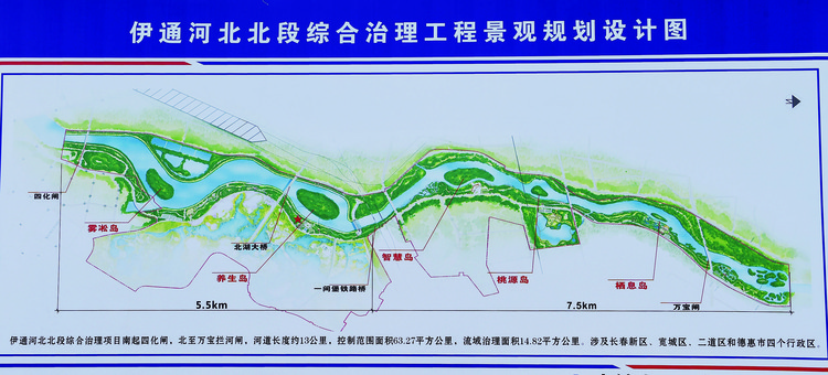 王凯巡察伊通河饮马河流域治理工作