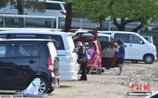 日本熊本地震灾民中97人疑出现“经济舱综合征”