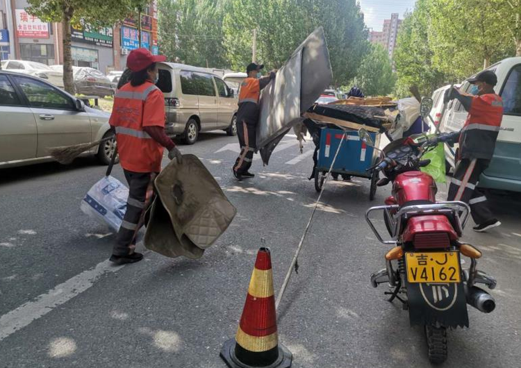 长春汽开区着力打出城市管理“组合拳”